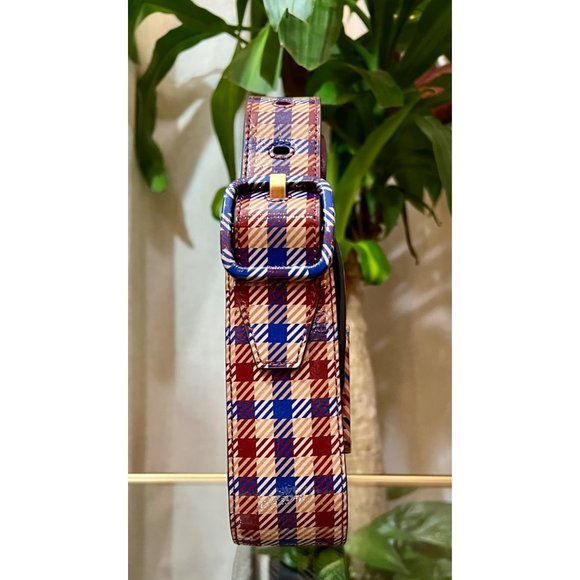 ♦️♦️ TORY BURCH AUTHENTIC PLAID SAWYER HANDBAG ♦️♦️ - Picture 9 of 16